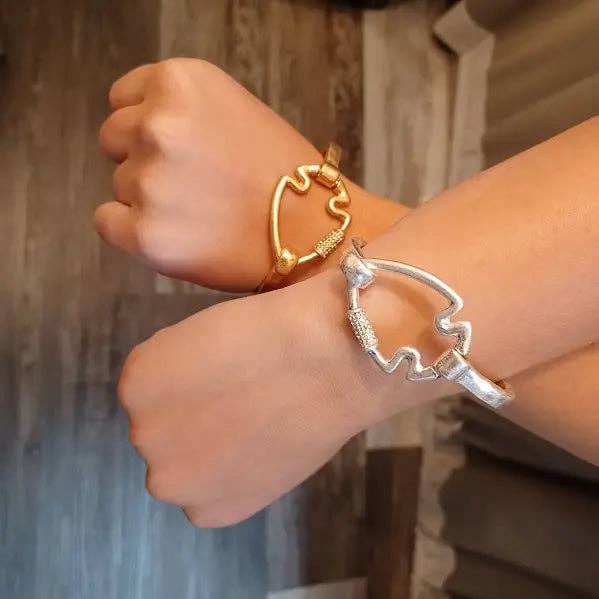 Touchdown Bling — Arrowhead Cuff Bracelet