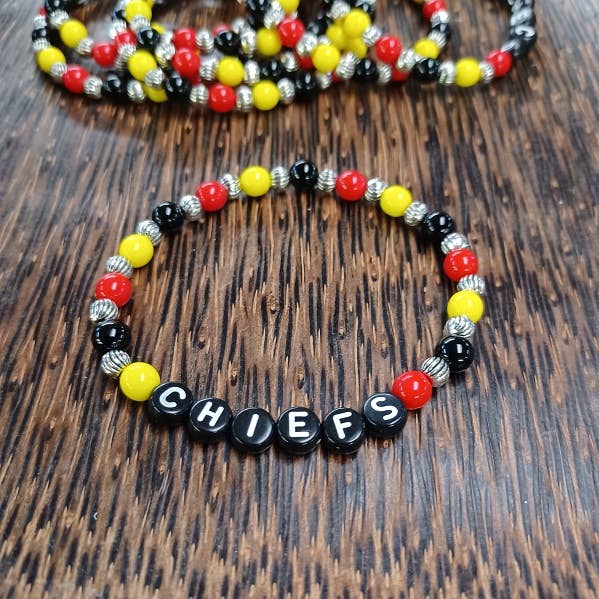 Red Kingdom — Beaded Bracelet