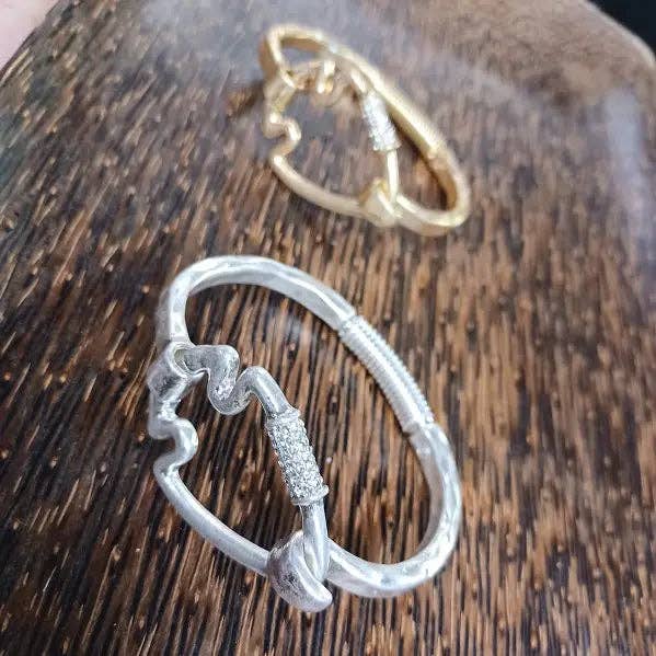 Touchdown Bling — Arrowhead Cuff Bracelet