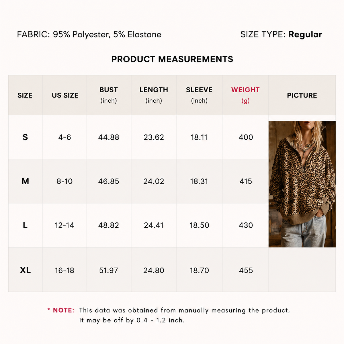 Wild Side — Leopard Half-Zip Pullover