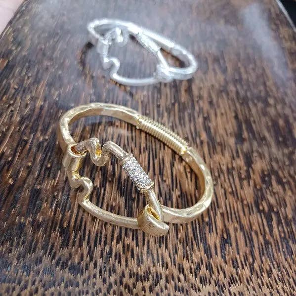 Touchdown Bling — Arrowhead Cuff Bracelet